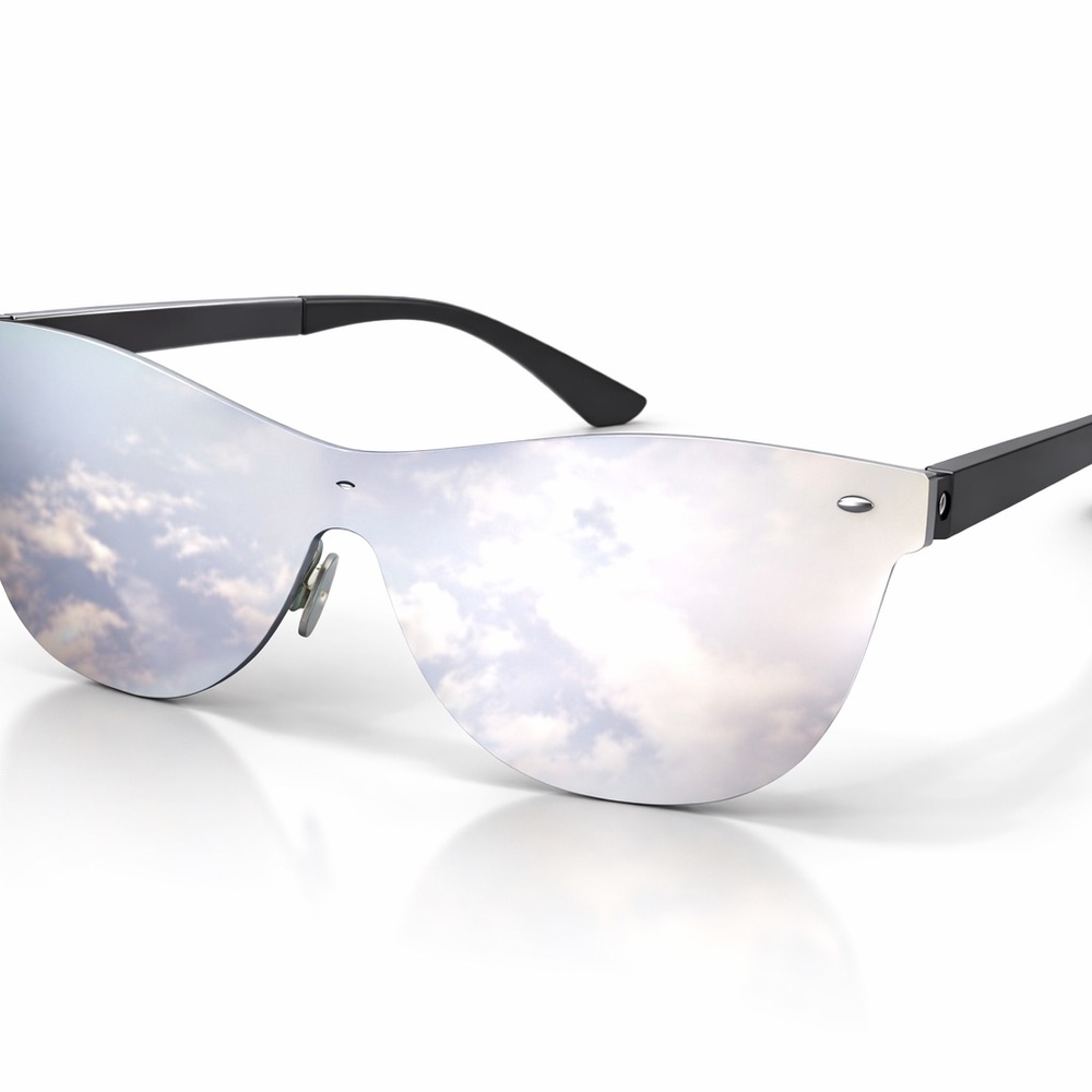 Stylish Silver Sunglasses - Picture 3 of 3